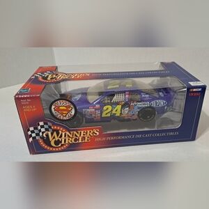 Vintage Nascar 1999 Jeff Gordon #24 Winners Circle 1/24 Superman Diecast Racecar
